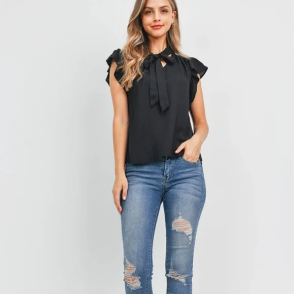 Ruffle sleeve blouse - Picture 10 of 10